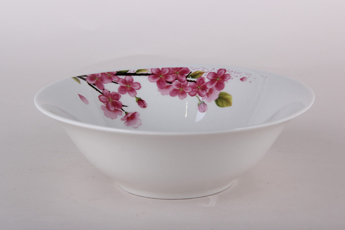 Салатник 18см 550мл Cherry Blossom фарф. (12/72)
