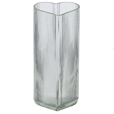 Ваза, L8,5 W8 H18 см(стекло)(40)