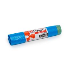 Пакеты для мусора 120л с завязками GRIFON (18мкм) (1/30/30)