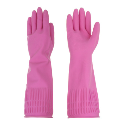 Перчатки хозяйственные с манжетой 38см, пара 100г, L VETTA (1/10/200) Перчатки хозяйственные с манжетой 38см, пара 100г, L VETTA (1/10/200)