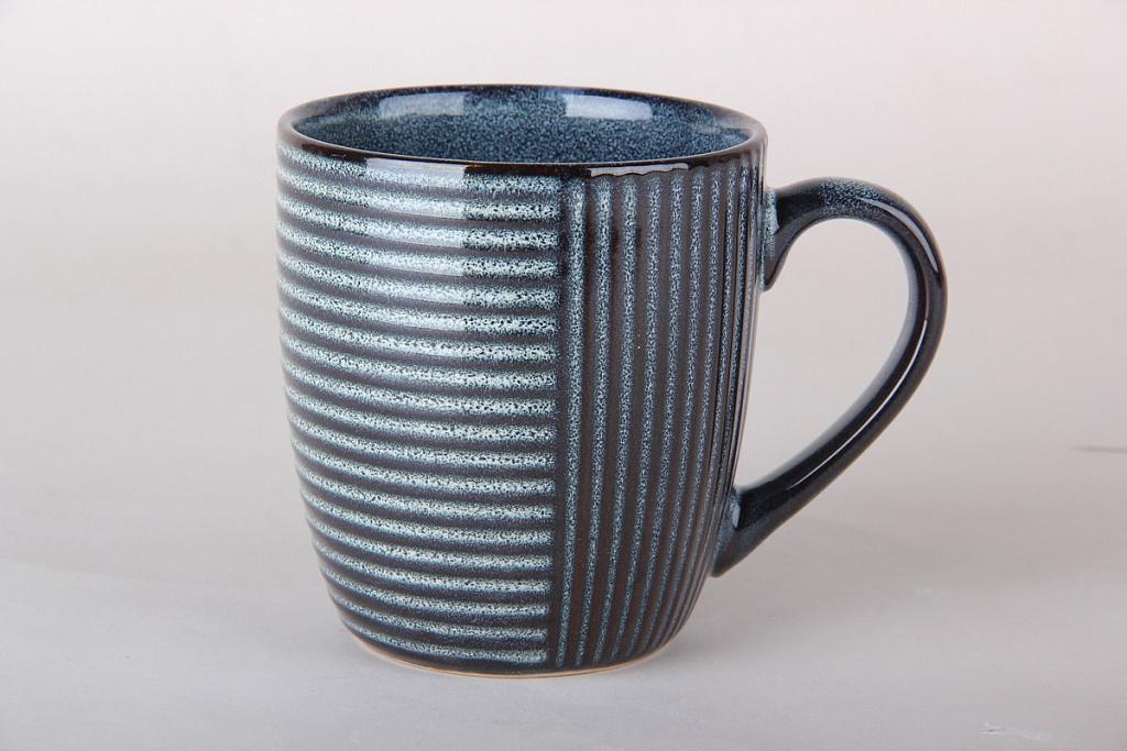 Кружка 400мл Stripe керамика (1)