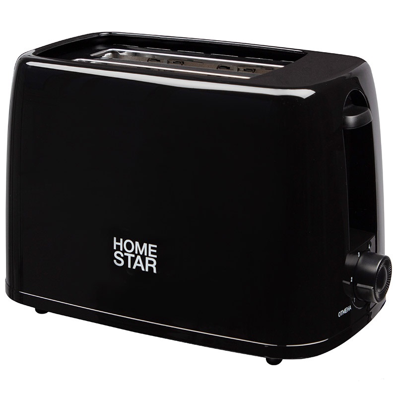 Тостер HOMESTAR 650Вт HS-1015, черный (1)